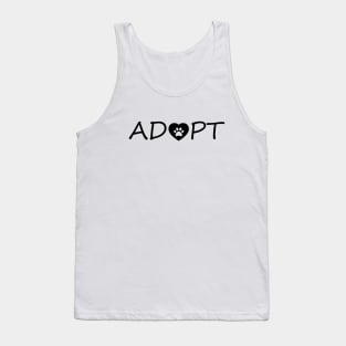 Adopt Dogs Tank Top